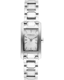 Buy Shop Burberry Heritage Quartz White Dial Silver Steel Strap Watch For Women - BU9600 USA Online