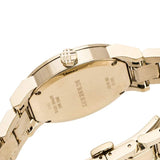 Buy Shop Burberry The City White Dial Gold Steel Strap Watch for Women - BU9103 USA Online