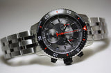 Buy Shop Tissot PRS 200 Chronograph Grey Dial Silver Steel Strap Watch For Men - T067.417.21.051.00 USA Online