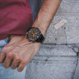 Buy Shop Fossil Neutra Chronograph Black Dial Black Steel Strap Watch for Men - FS5525 USA Online