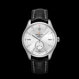Buy Shop Breitling Premier Automatic 40mm Silver Dial Black Leather Strap Watch for Men - A37340351G1P1 USA Online