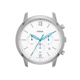 Buy Shop Fossil Neutra Chronograph White Dial Silver Steel Strap Watch for Men - FS5433 USA Online