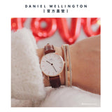 Buy Shop Daniel Wellington Classic Petite Bristol White Dial Brown Leather Strap Watch For Women - DW00100171 USA Online