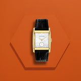 Buy Shop Movado Heritage Mother of Pearl White Dial Black Leather Strap Watch For Women - 3650050 USA Online