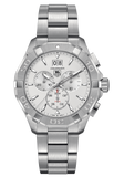 Buy Shop Tag Heuer Aquaracer White Dial Silver Steel Strap Watch for Men - CAY1111.BA0927 USA Online