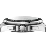 Buy Shop Tag Heuer Aquaracer Quartz Chronograph Black Dial Silver Steel Strap Watch for Men - CAY111A.BA0927 USA Online