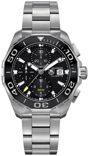 Buy Shop Tag Heuer Aquaracer Black Dial Watch for Men - CAY211A.BA0927 USA Online