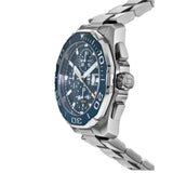 Buy Shop Tag Heuer Aquaracer Calibre 16 43mm Blue Dial Silver Steel Strap Watch for Men - CAY211B.BA0927 USA Online