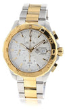 Tag Heuer Aquaracer Caliber 16 Automatic White Dial Two Tone Steel Strap Watch for Men - CAY2121.BB0923