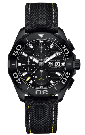 Buy Shop Tag Heuer Aquaracer PVD Black Dial Watch for Men - CAY218A.FC6361 USA Online