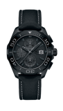 Buy Shop Tag Heuer Aquaracer Titanium Grey Dial Watch for Men - CAY218B.FC6370 USA Online