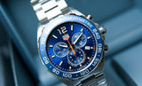 Buy Shop Tag Heuer Formula 1 Chronograph Blue Dial Silver Steel Strap Watch for Men - CAZ1014.BA0842 USA Online