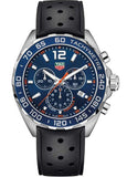 Buy Shop Tag Heuer Formula 1 Blue Dial Black Rubber Strap Watch for Men - CAZ1014.FT8024 USA Online