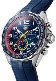 Buy Shop Tag Heuer Formula 1 Red Bull Racing Chronograph Blue Dial Blue Rubber Strap Watch for Men - CAZ101AL.FT8052 USA Online