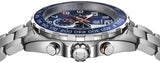Buy Shop Tag Heuer Formula 1 Gulf Edition Chronograph Blue Dial Silver Steel Strap Watch for Men - CAZ101AT.BA0842 USA Online