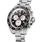 Buy Shop Tag Heuer Formula 1 Chronograph Black Dial Silver Steel Strap Watch for Men - CAZ101E.BA0842 USA Online