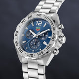 Buy Shop Tag Heuer Formula 1 Chronograph Blue Dial Silver Steel Strap Watch for Men - CAZ101K.BA0842 USA Online