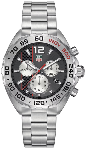 Buy Shop Tag Heuer Formula 1 Chronograph Grey Dial Silver Steel Strap Watch for Men - CAZ1114.BA0877 USA Online