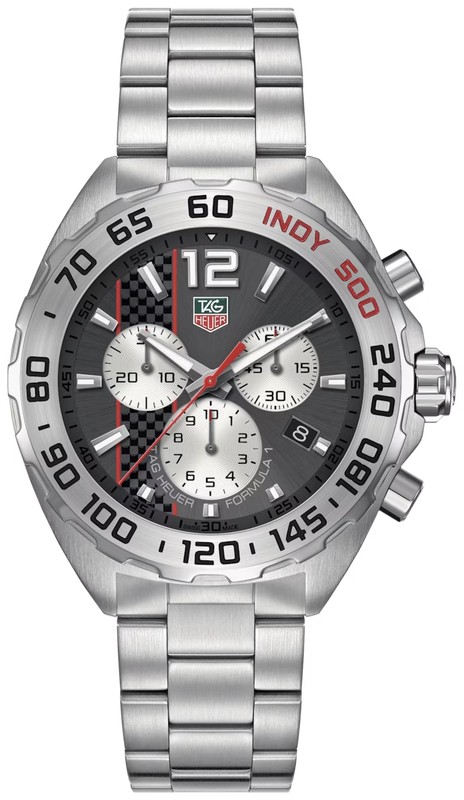 Buy Shop Tag Heuer Formula 1 Chronograph Grey Dial Silver Steel Strap Watch for Men - CAZ1114.BA0877 USA Online