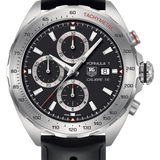 Buy Shop Tag Heuer Formula 1 Calibre 16 Black Dial Black Leather Strap Watch for Men - CAZ2010.FT8024 USA Online