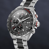 Buy Shop Tag Heuer Formula 1 Automatic Chronograph Grey Dial Two Tone Strap Watch for Men - CAZ2012.BA0970 USA Online