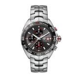 Tag Heuer Formula 1 Chronograph Senna Grey Dial Silver Steel Strap Watch for Men - CAZ201D.BA0633