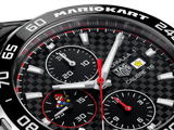 Buy Shop Tag Heuer Formula 1 Mario Kart Chronograph Black Dial Black Leather Strap Watch for Men - CAZ201E.FC6517 USA Online