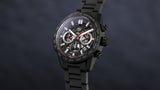 Buy Shop Tag Heuer Carrera Automatic Chronograph Black Dial Black Steel Strap Watch for Men - CBG2090.BH0661 USA Online