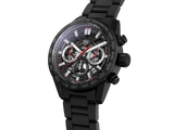 Buy Shop Tag Heuer Carrera Automatic Chronograph Black Dial Black Steel Strap Watch for Men - CBG2090.BH0661 USA Online