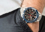 Buy Shop Tag Heuer Carrera Chronograph Blue Dial Silver Steel Strap Watch for Men - CBG2A11.BA0654 USA Online