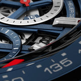 Buy Shop Tag Heuer Carrera Chronograph Blue Dial Silver Steel Strap Watch for Men - CBG2A11.BA0654 USA Online