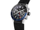Buy Shop Tag Heuer Carrera Automatic Chronograph Steel & Ceramic Black Dial Black Rubber Strap Watch for Men - CBG2A1Z.FT6157 USA Online