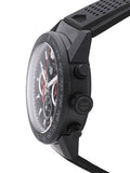Buy Shop Tag Heuer Carrera Automatic Chronograph Black Dial Black Rubber Strap Watch for Men - CBG2A90.FT6173 USA Online