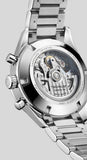 Tag Heuer Carrera Automatic Chronograph Black Dial Silver Steel Strap Watch for Men - CBK2110.BA0715