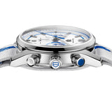 Buy Shop Tag Heuer Carrera Porsche RS 2.7 Automatic Chronograph White Dial White Nylon Strap Watch for Men - CBN2016.EB0275 USA Online