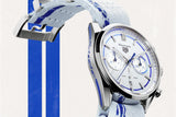 Buy Shop Tag Heuer Carrera Porsche RS 2.7 Automatic Chronograph White Dial White Nylon Strap Watch for Men - CBN2016.EB0275 USA Online