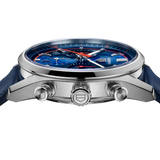 Buy Shop Tag Heuer Carrera Chronograph Blue Dial Blue Leather Strap Watch for Men - CBN201D.FC6543 USA Online