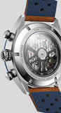Buy Shop Tag Heuer Carrera Automatic Chronograph Blue Dial Brown Leather Strap Watch for Men - CBN2A1A.FC6537 USA Online