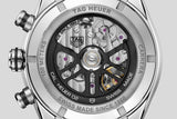 Buy Shop Tag Heuer Carrera Automatic Chronograph Blue Dial Brown Leather Strap Watch for Men - CBN2A1A.FC6537 USA Online