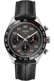 Buy Shop Tag Heuer Carrera Porsche Chronograph Special Edition Black Dial Black Leather Strap Watch for Men - CBN2A1F.FC6492 USA Online
