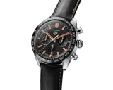 Buy Shop Tag Heuer Carrera Year of The Rabbit Automatic Chronograph Black Dial Black Leather Strap Watch for Men - CBN2A1L.FC6521 USA Online
