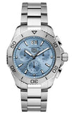 Buy Shop Tag Heuer Aquaracer Professional 200 Date Blue Dial Silver Steel Strap Watch for Men - CBP1112.BA0627 USA Online