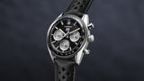 Buy Shop Tag Heuer Carrera Automatic Chronograph Black Dial Black Leather Strap Watch for Men - CBS2210.FC6534 USA Online