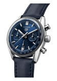Buy Shop Tag Heuer Carrera Chronograph Blue Dial Blue Leather Strap Watch for Men - CBS2212.FC6535 USA Online