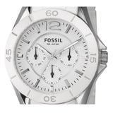 Buy Shop Fossil Ceramic White Dial White Ceramic Strap Watch for Women - CE1002 USA Online