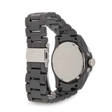 Buy Shop Fossil FB-01 Three-Hand Black Dial Black Ceramic Strap Watch for Women - CE1108 USA Online