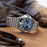 Buy Shop Breitling Chronomat GMT 40 Blue Dial Silver Steel Strap Watch for Men - A32398101C1A1 USA Online