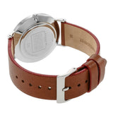 Buy Shop Coach Perry White Dial Brown Leather Strap Watch for Women - 14503514 USA Online