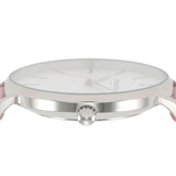 Buy Shop Coach Perry Silver Dial Pink Leather Strap Watch for Women - 14503516 USA Online