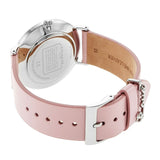 Buy Shop Coach Perry Silver Dial Pink Leather Strap Watch for Women - 14503516 USA Online